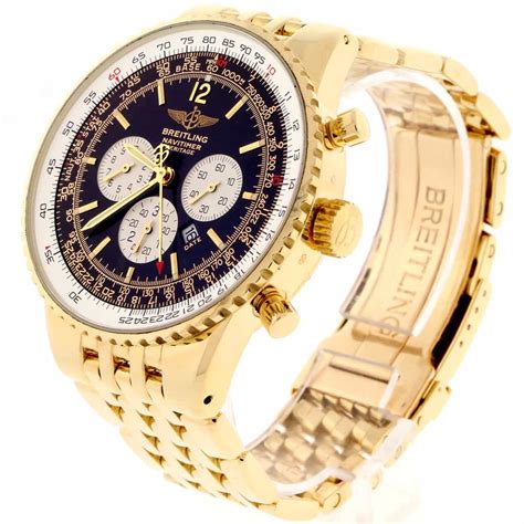 breitling chronometre navitimer steel gold|which breitling navitimer to buy.